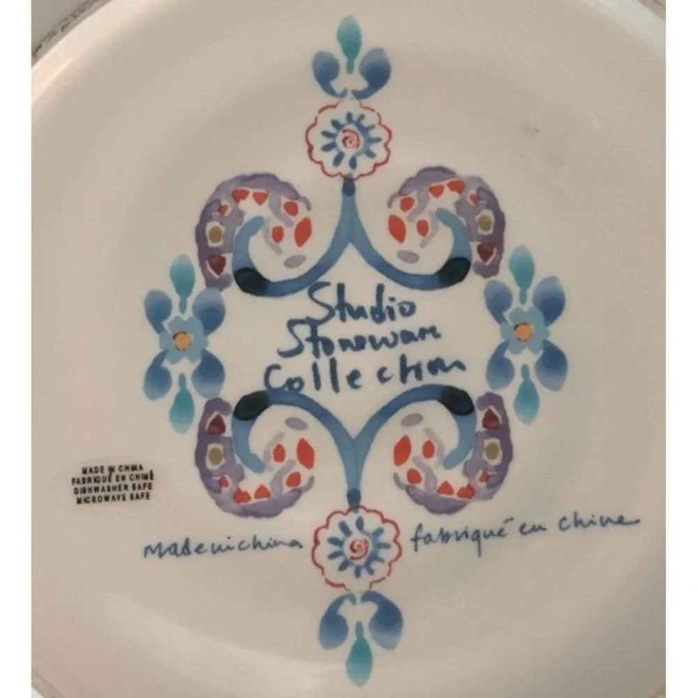 Anthropologie Swirled Symmetry Dinner Plate - DISCONTINUED‎